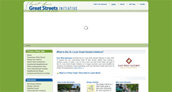 Desktop Screenshot of greatstreets-stl.org