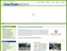 Tablet Screenshot of greatstreets-stl.org